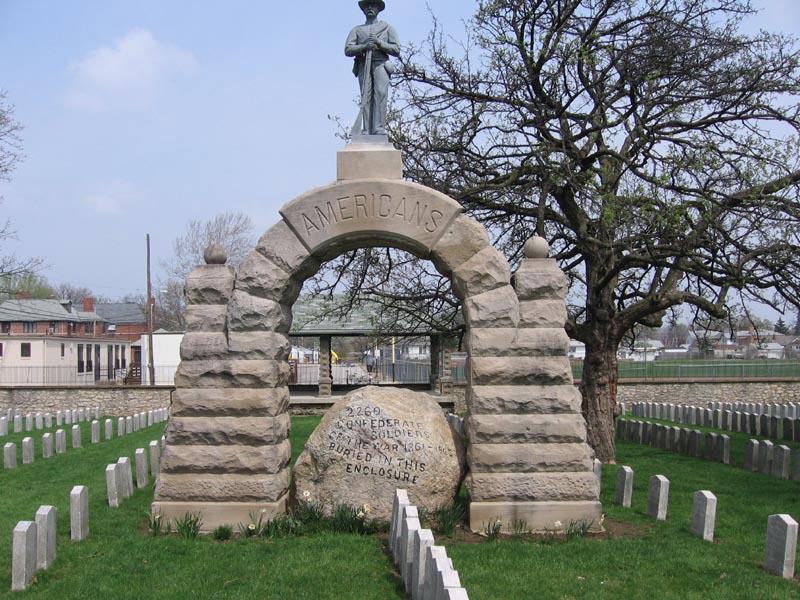 Camp Chase Cemetery Monument 