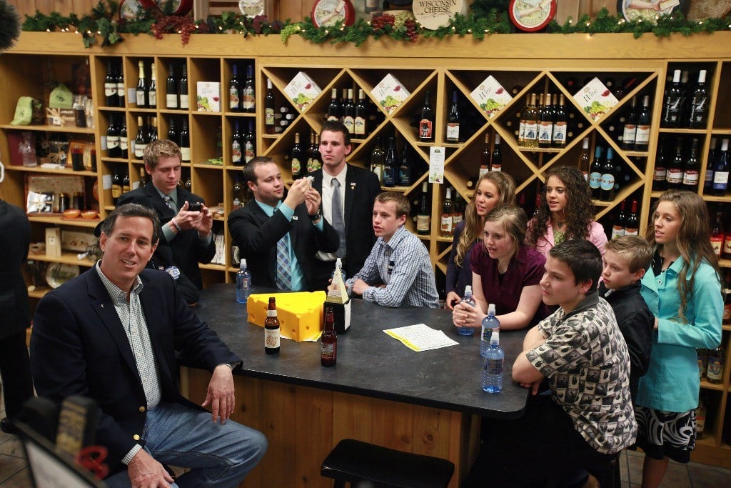 Duggar Family in 2012