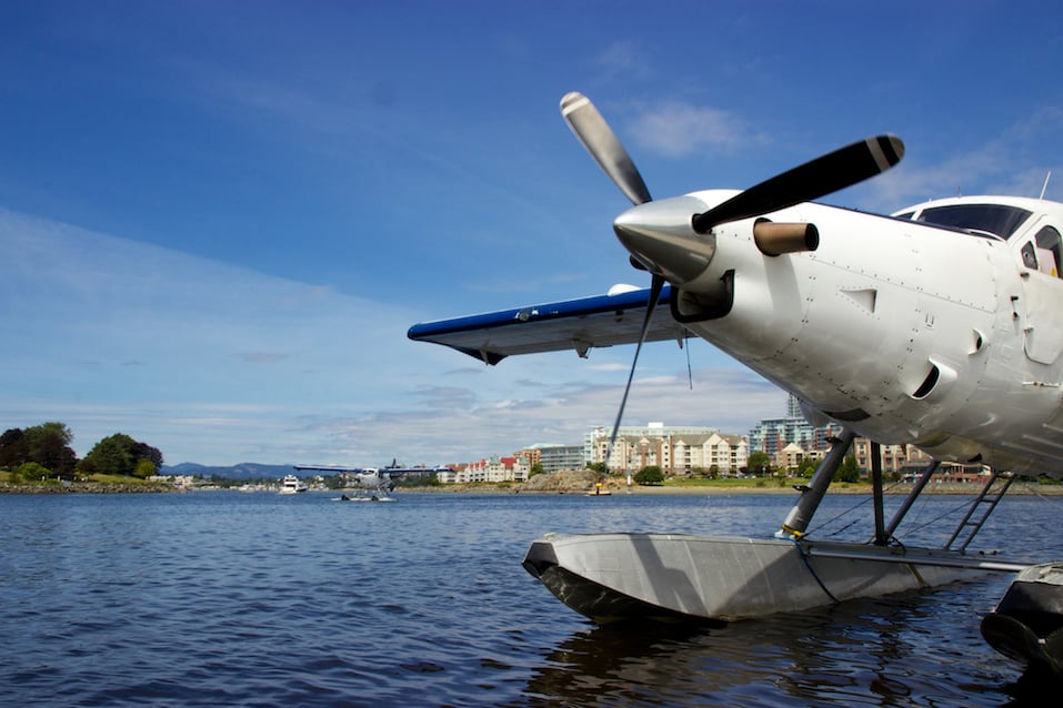 Floatplanes in harbour