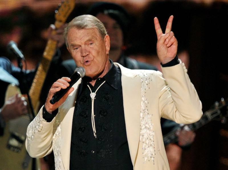 Glen Campbell performs onstage at the 54th Annual GRAMMY Award Glen Campbell performs onstage at the 54th Annual GRAMMY Award