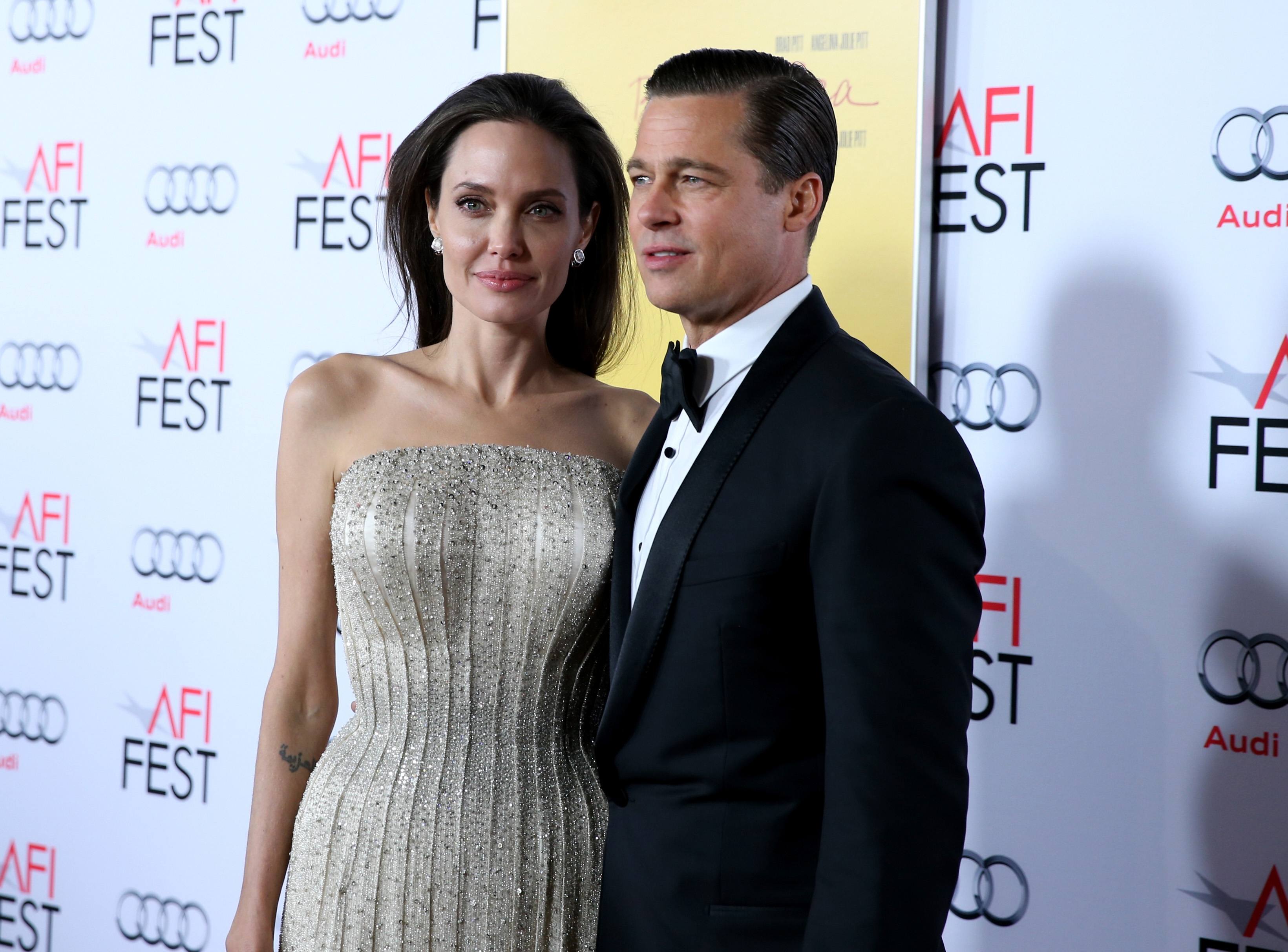 actor-producer Brad Pitt attend Audi at the opening night gala premiere of 'By the Sea'