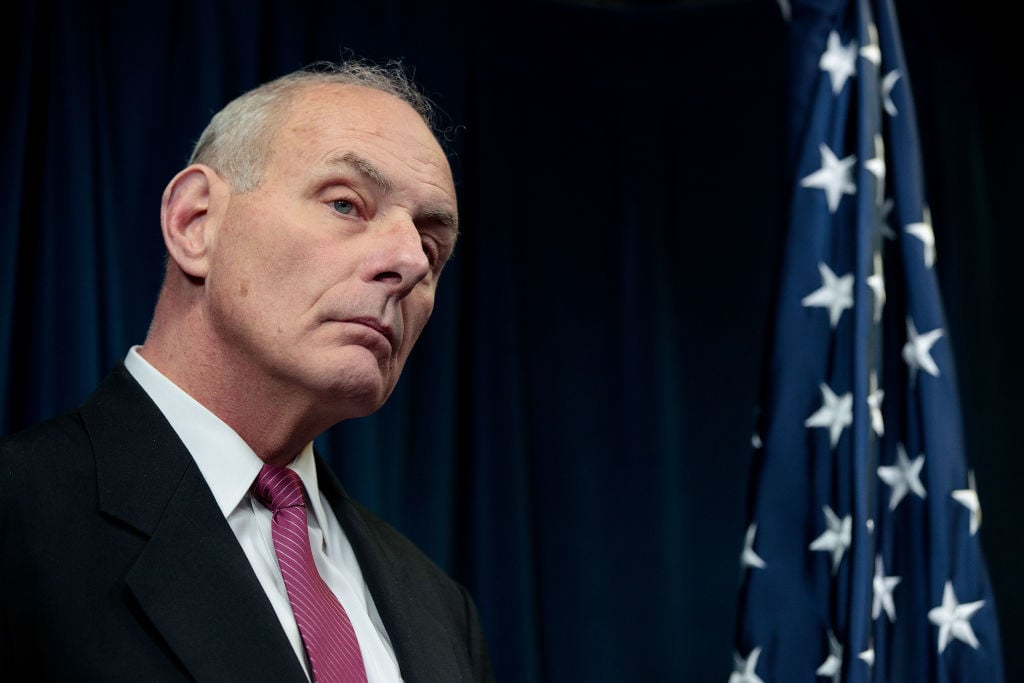 White House Chief of Staff John Kelly