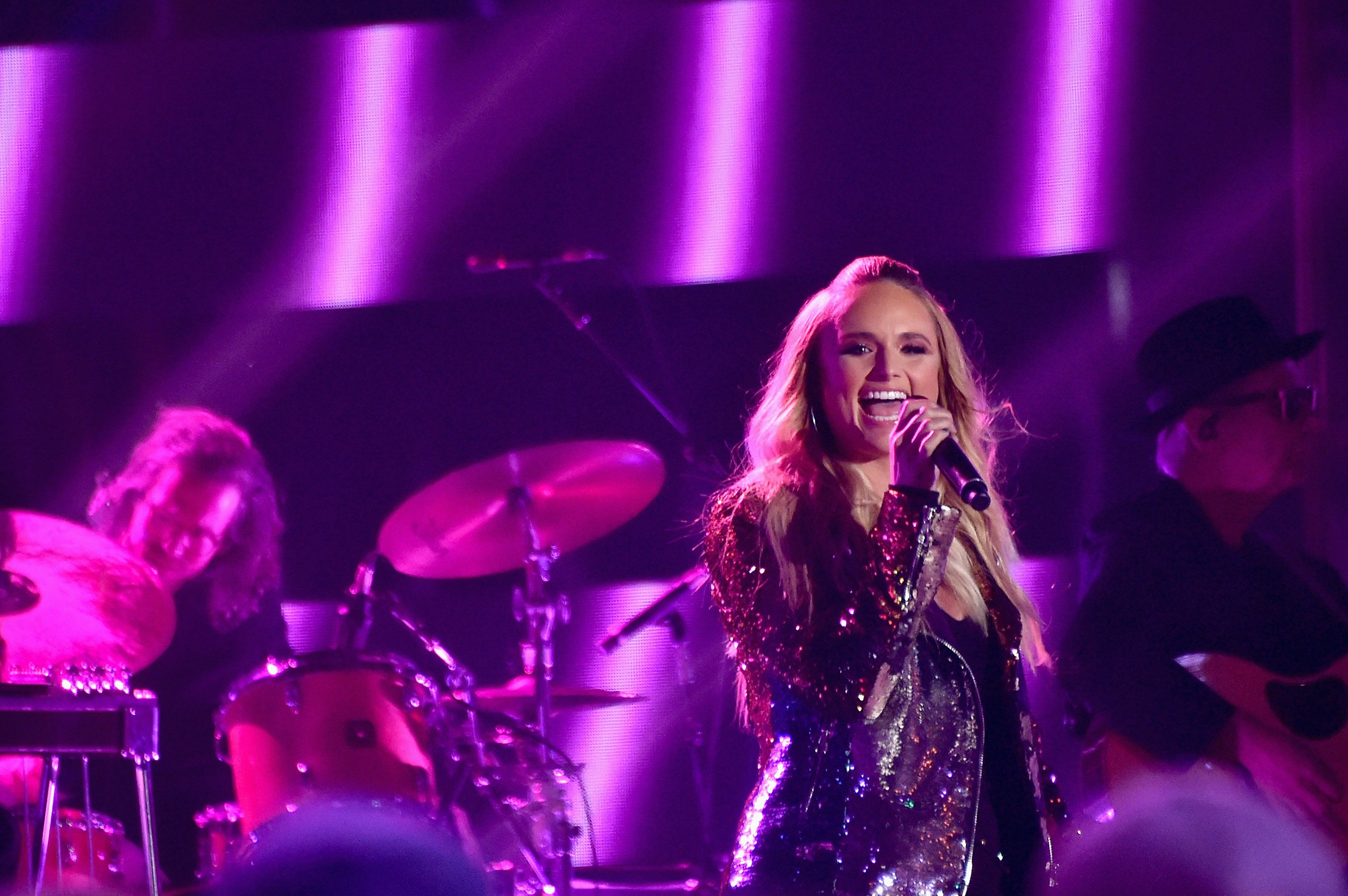 Miranda Lambert perfroms Pink Sunglasses onstage during the 2017 CMT Music Awards at the Music City Center Miranda Lambert perfroms Pink Sunglasses onstage during the 2017 CMT Music Awards at the Music City Center