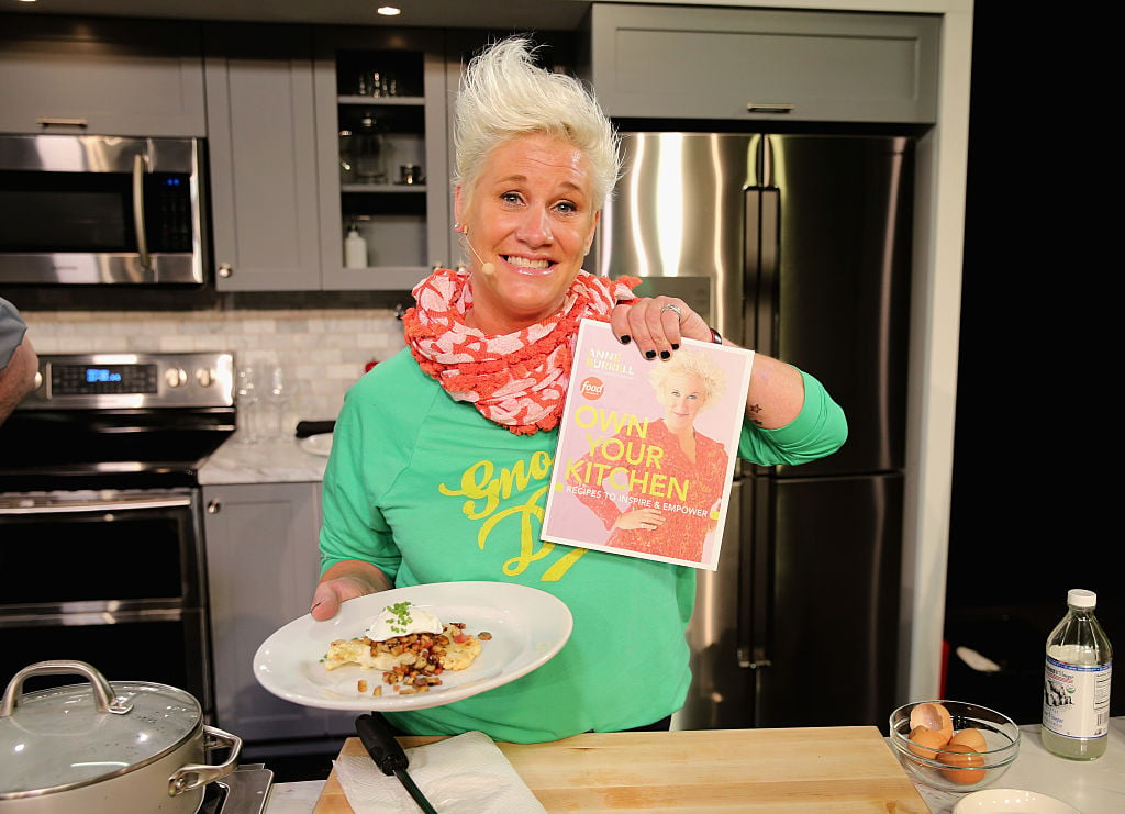 Chef Anne Burrell attends the Grand Tasting presented by ShopRite