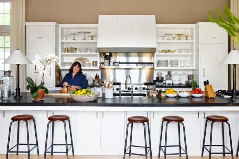 Ina Garten in her kitchen