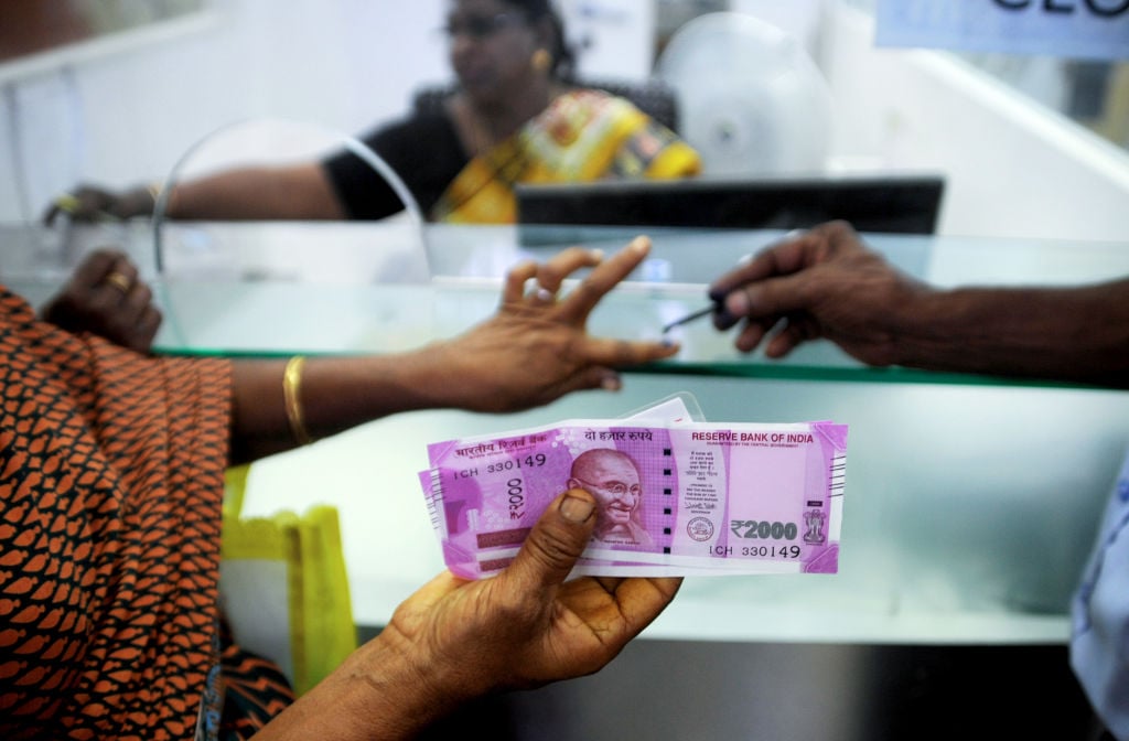Indian paper note
