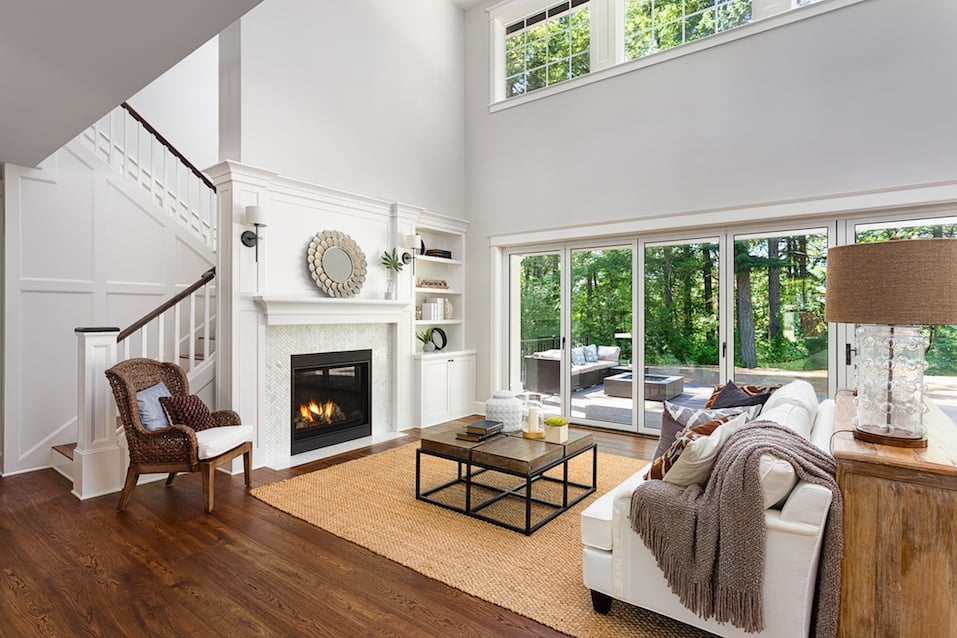 Beautiful living room interior