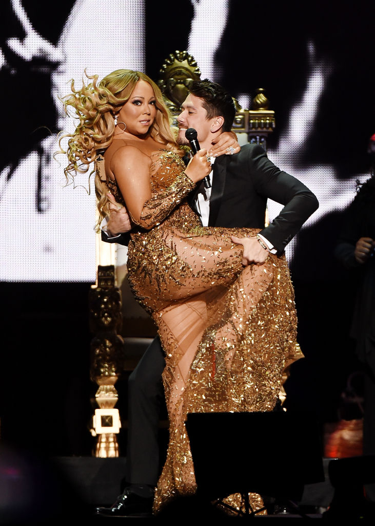 Mariah Carey and Bryan Tanaka Perform