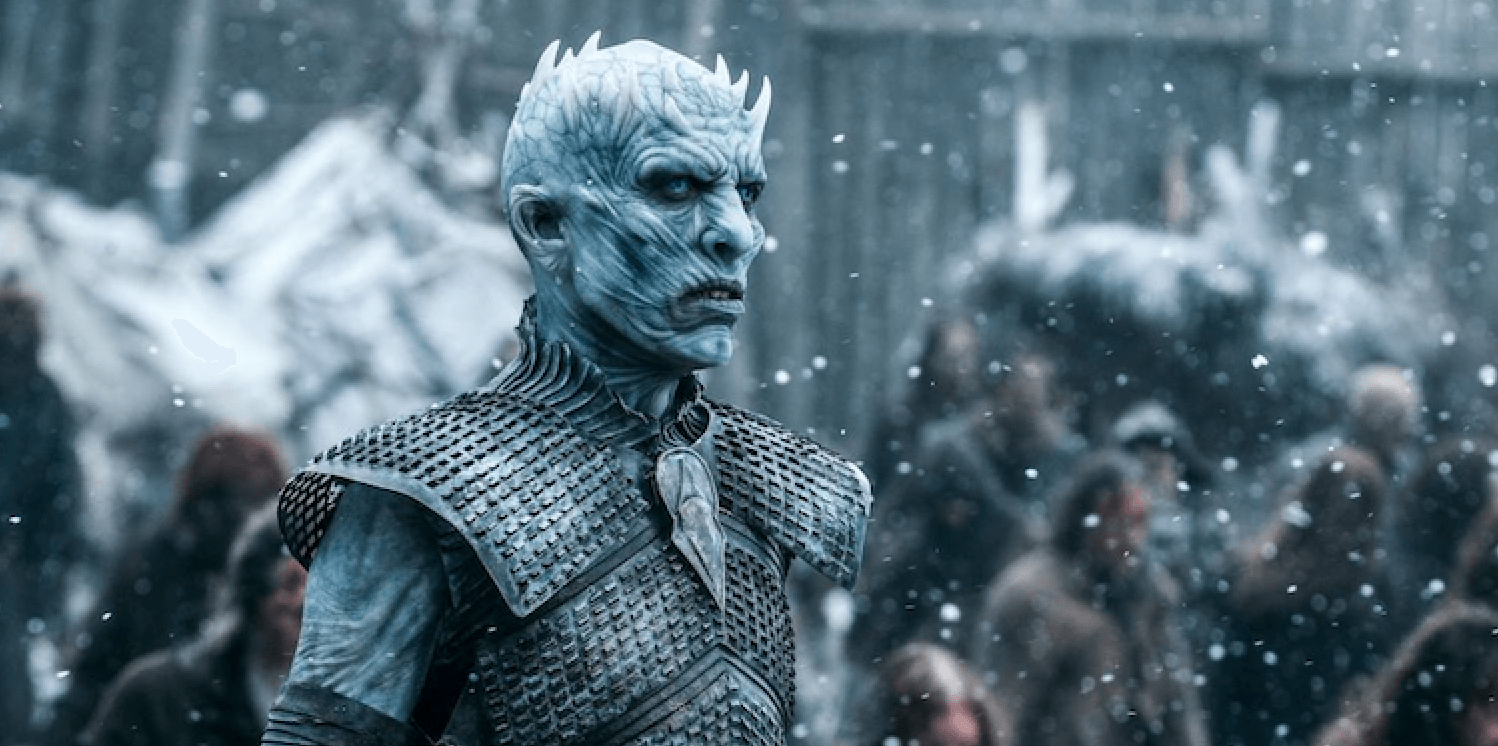 Night King Staring At His Enemies During Battle Night King Staring At His Enemies During Battle