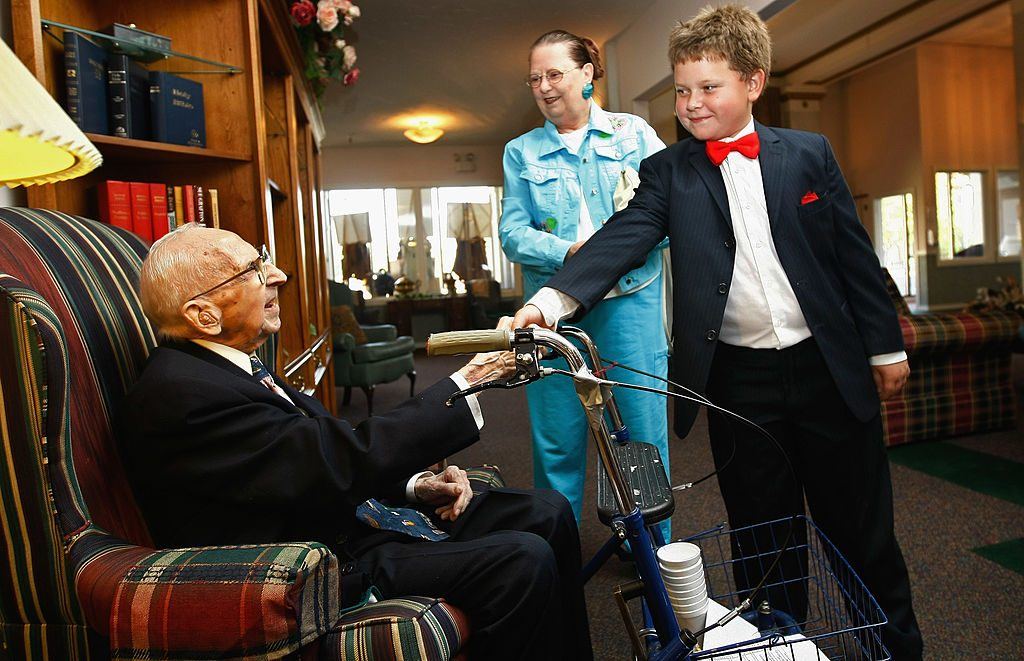 Oldest Man Celebrates Birthday