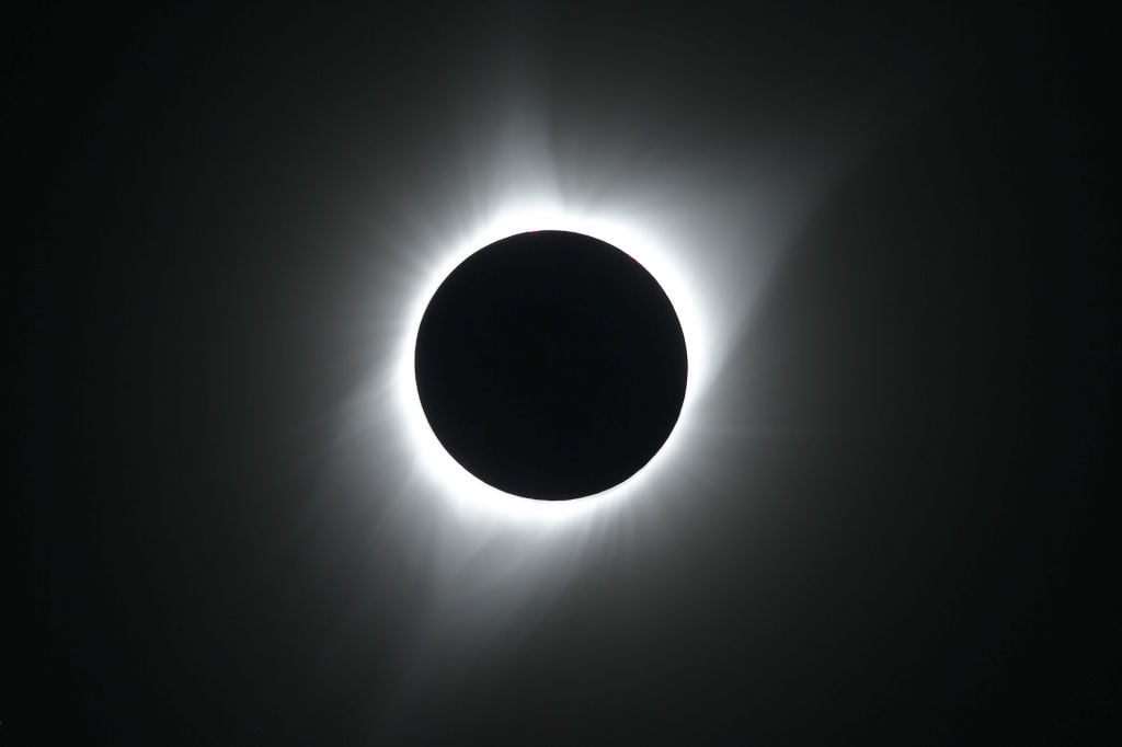 Solar Eclipse Visible Across Swath Of U.S.