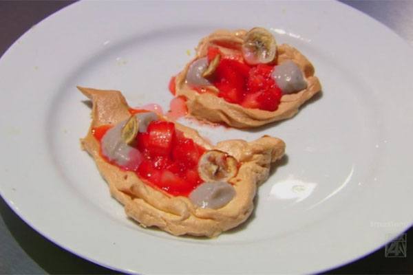 Masterchef banana merengue puree