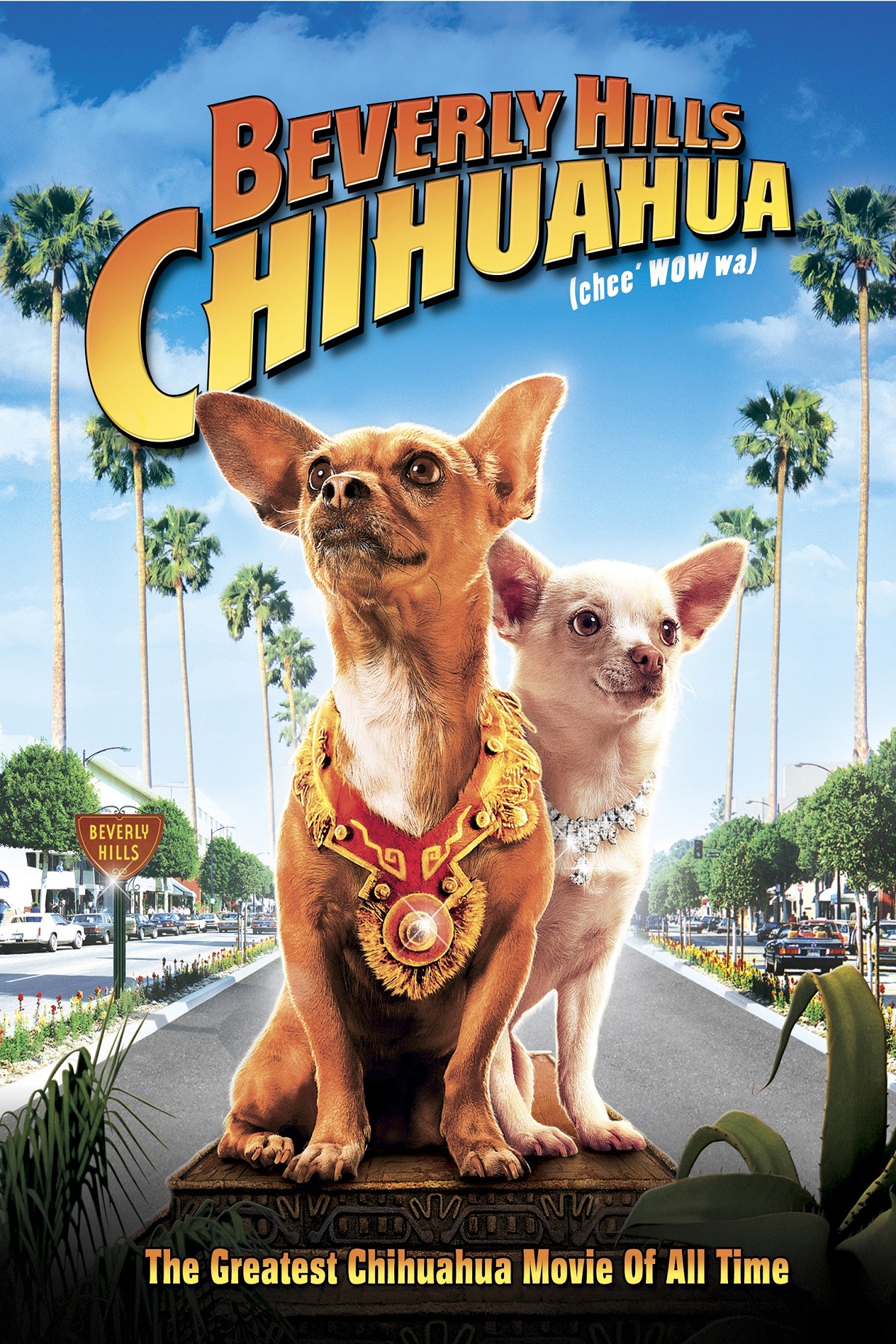 Movie poster for the film Beverly Hills Chihuahua.