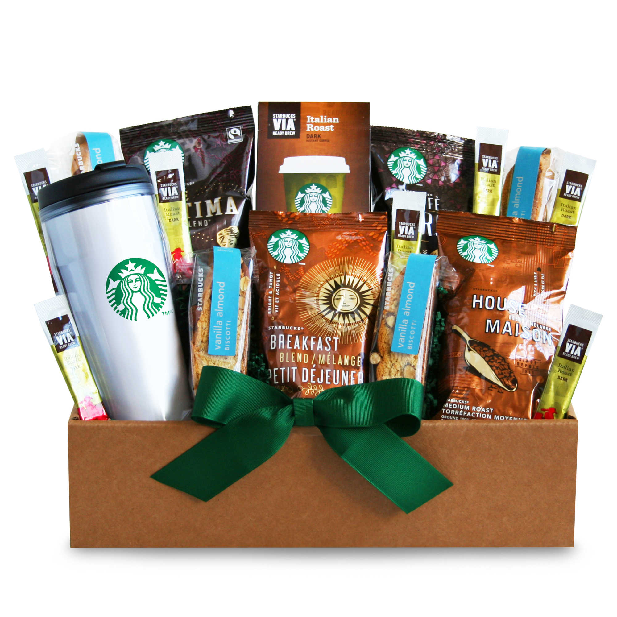 Starbucks gift basket