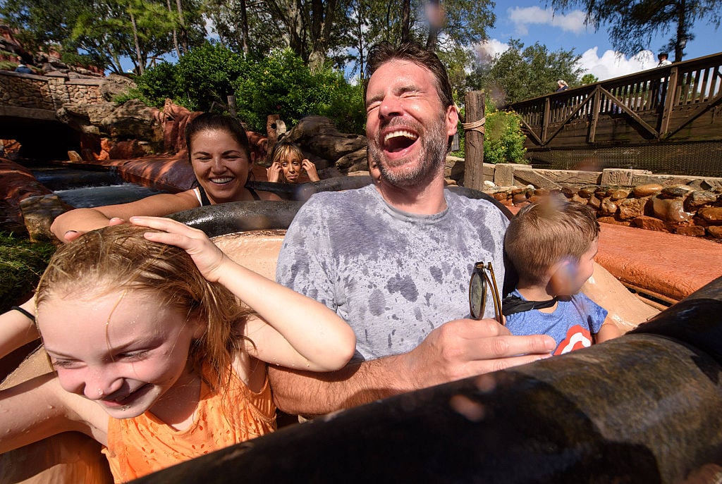 family at disney world