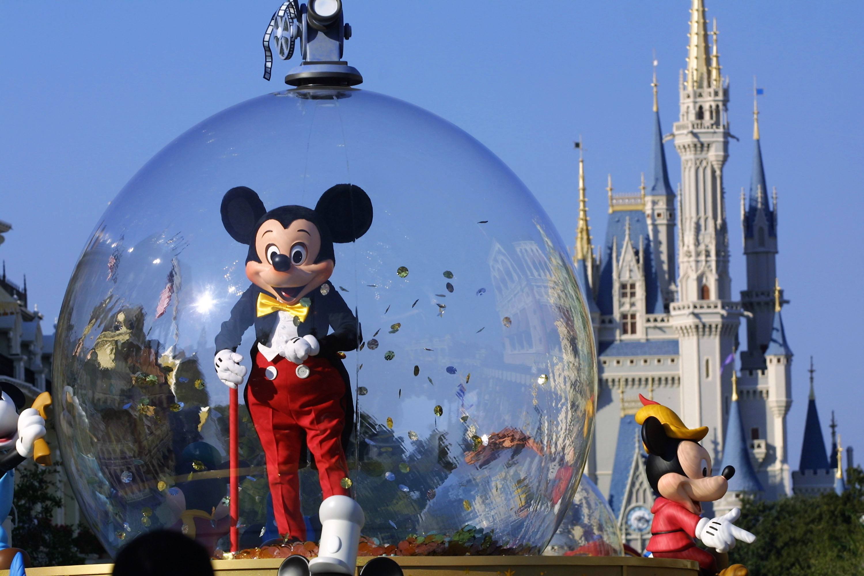 Mickey in the Walt Disney World Parade