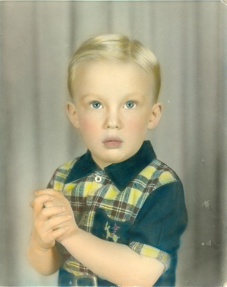 Donald Trump as a child