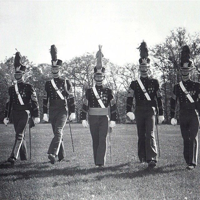 donald trump in military school