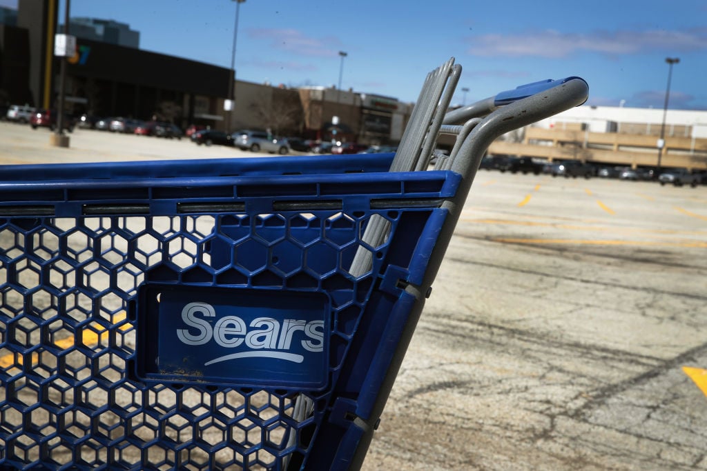 sears shopping cart