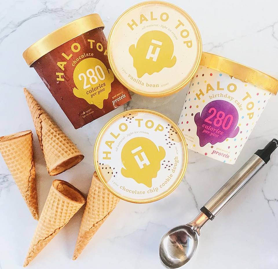 halo top ice cream