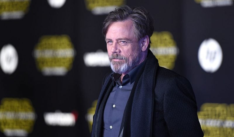 Mark Hamill at the premiere of Star Wars: The Force Awakens