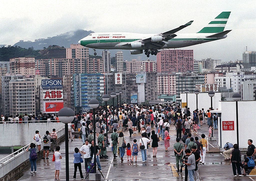 cathay pacific jet Hong Kong