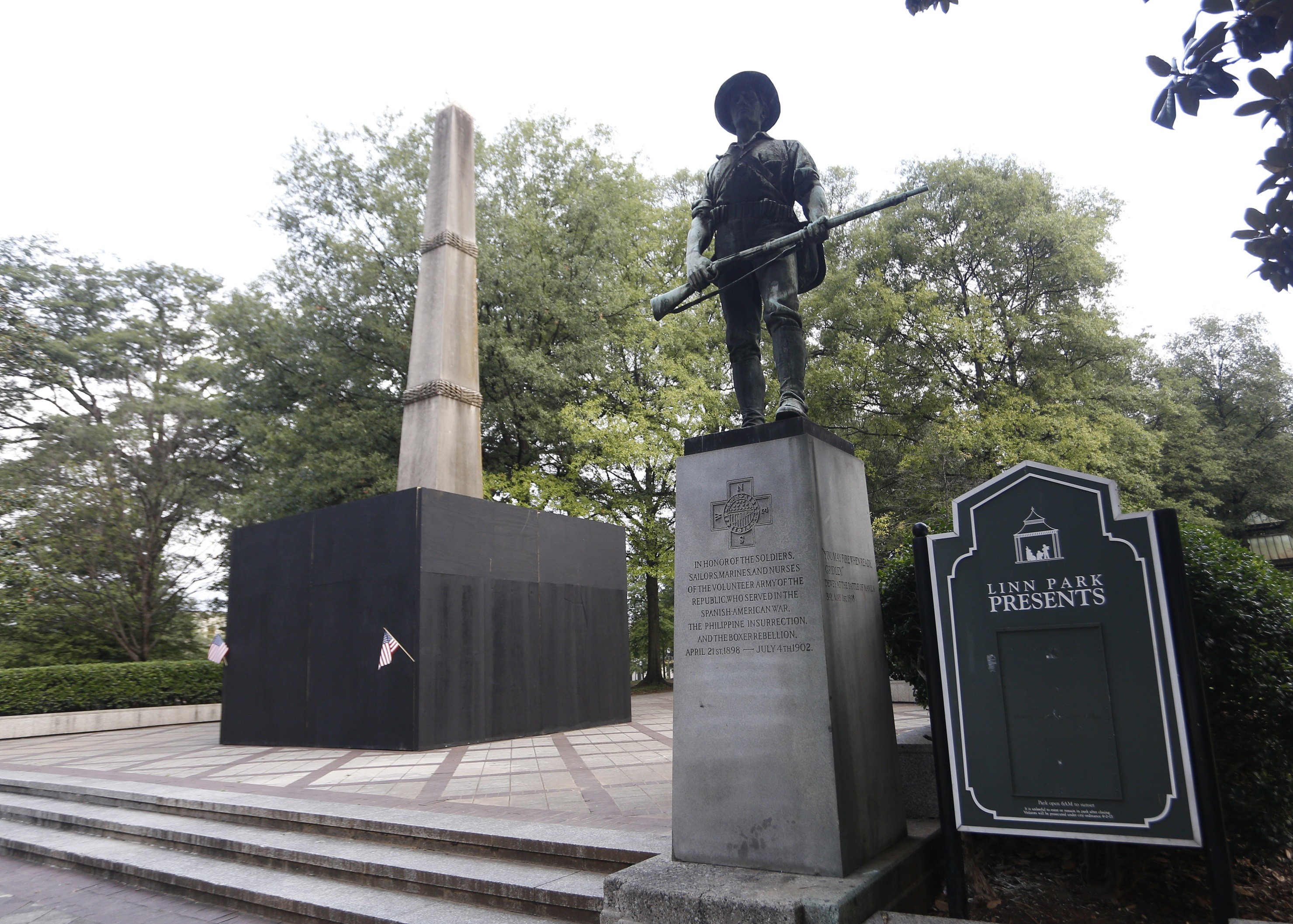 Linn Park Confederate Memorial