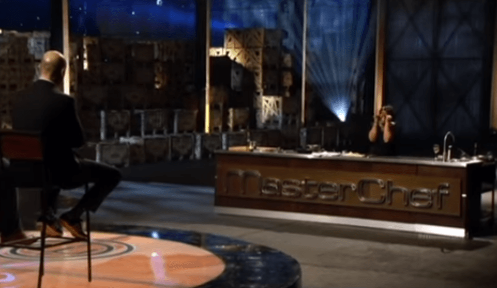 Masterchef contestant celebrating