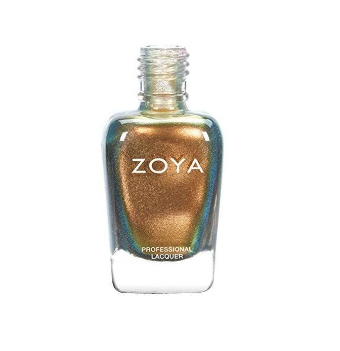 Metallic shimmer nail polish