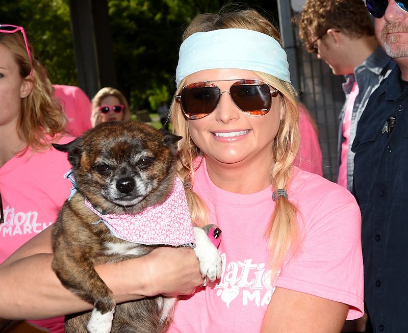 Miranda Lambert attends the Miranda MuttNation March at Nissan Stadium on June 8, 2017 in Nashville, Tennessee|