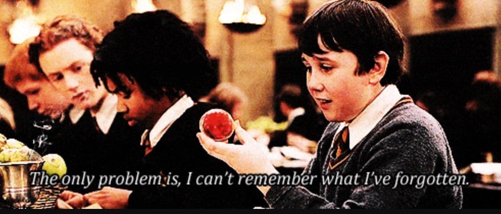 Neville forgetting