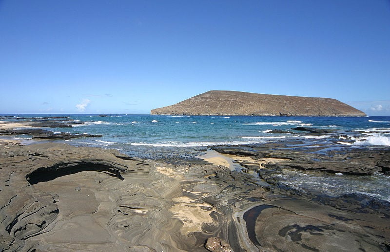 View from Niihau beach