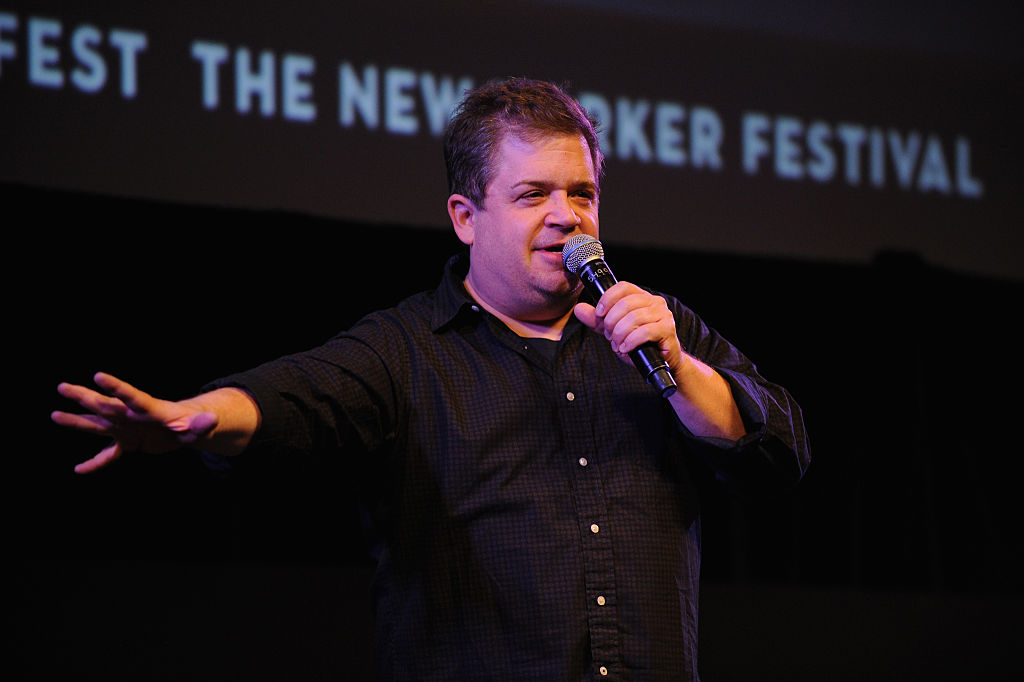Patton Oswalt performing during The New Yorker Festival Patton Oswalt performs during The New Yorker Festival