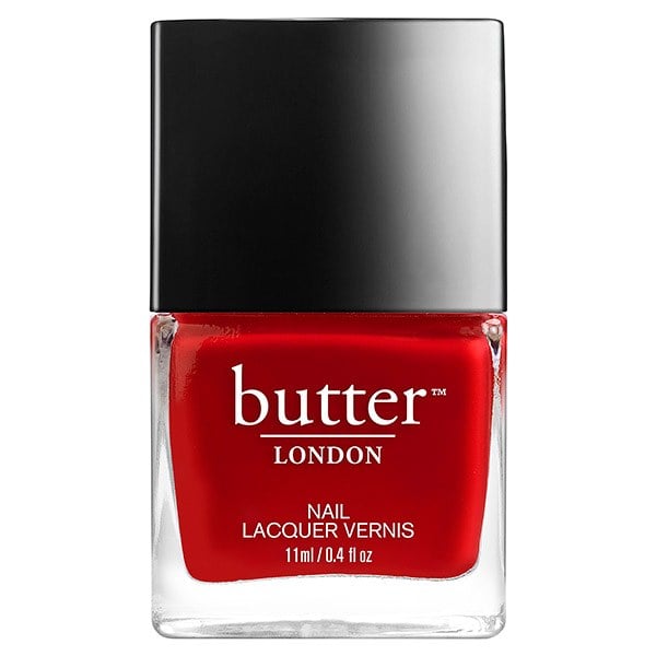Classic red nail polish