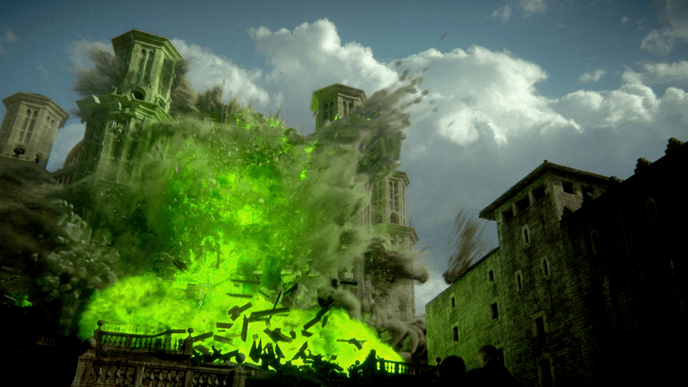 The Sept of Baelor explodes with wildfire in a scene from season six of 'Game of Thrones.' The Sept of Baelor explodes with wildfire in a scene from season six of 'Game of Thrones.'