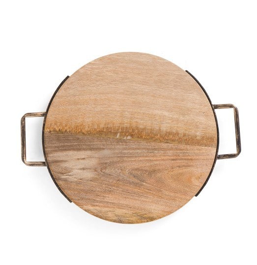 Wooden serving board