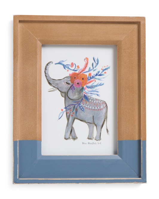 Wooden picture frame from T.J. Maxx