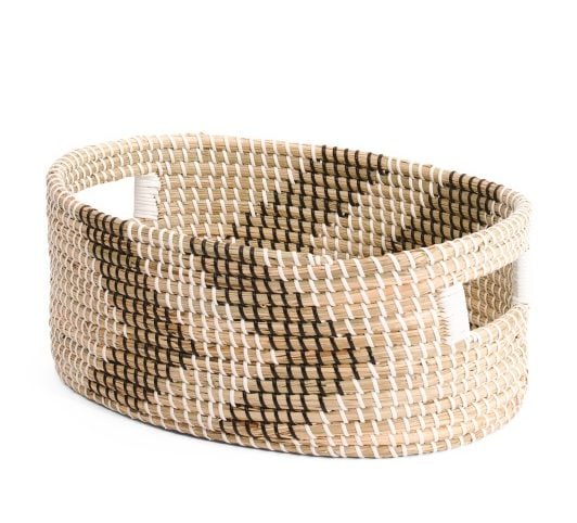 Natural storage basket