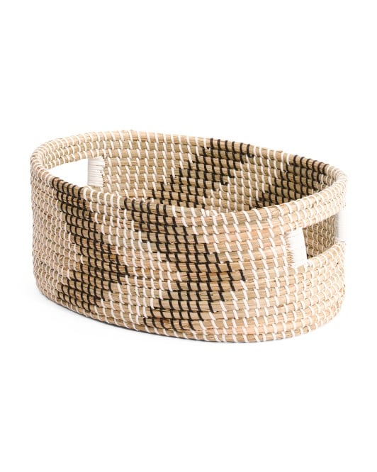 Natural storage basket