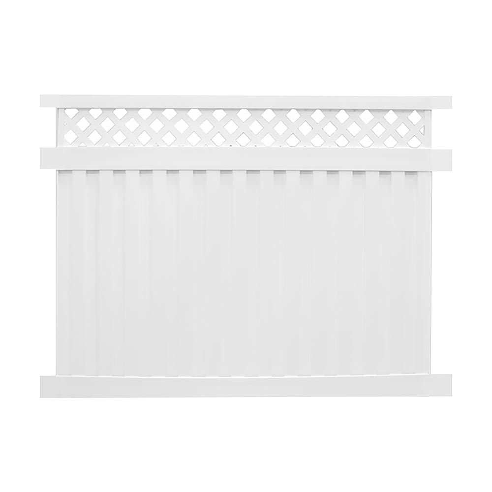 White Vinyl Fence Kit