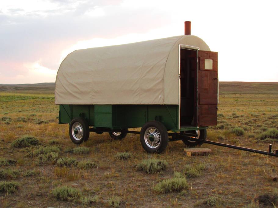 1920s sheep wagon