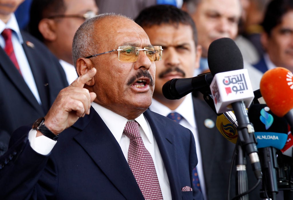 Ali Abdullah Saleh of Yemen