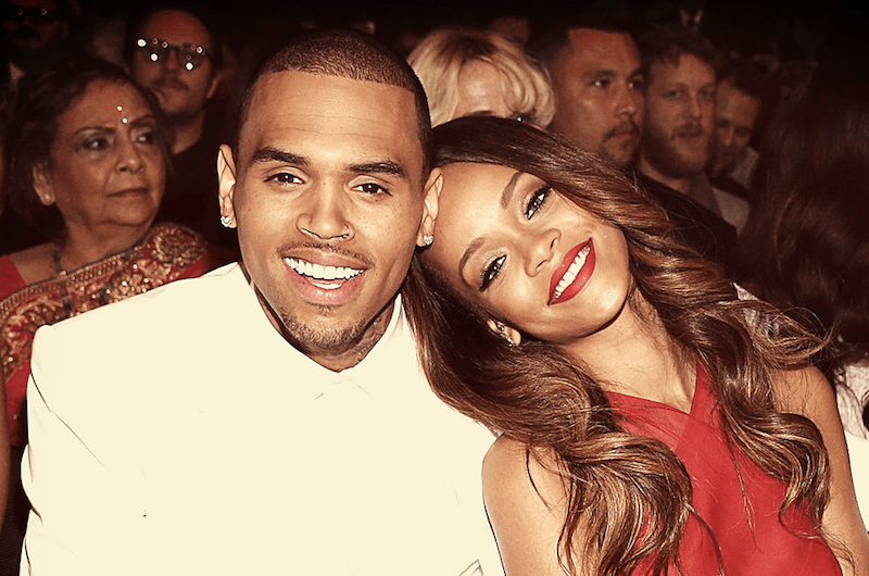 Chris Brown and Rihanna