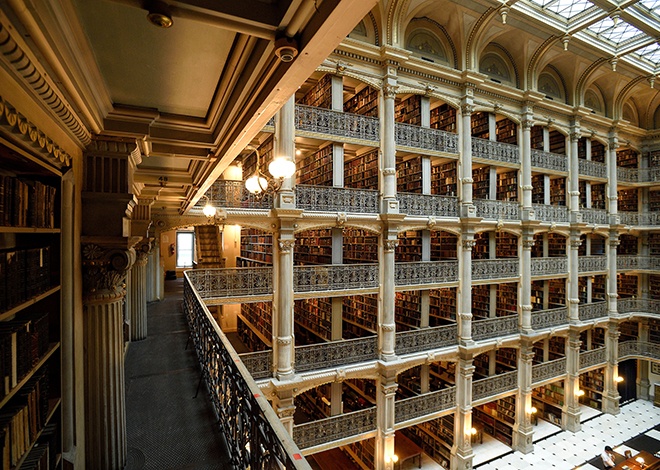 George Peabody Library at Johns Hopkins University