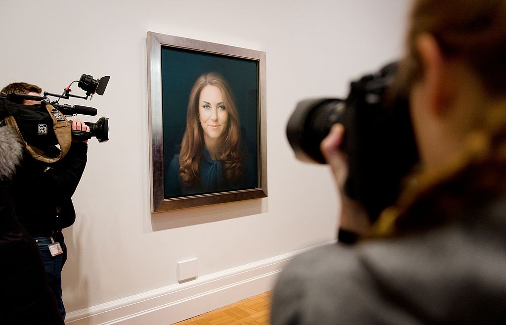 British artist Paul Emsley's portrait of Catherine, Duchess of Cambridge