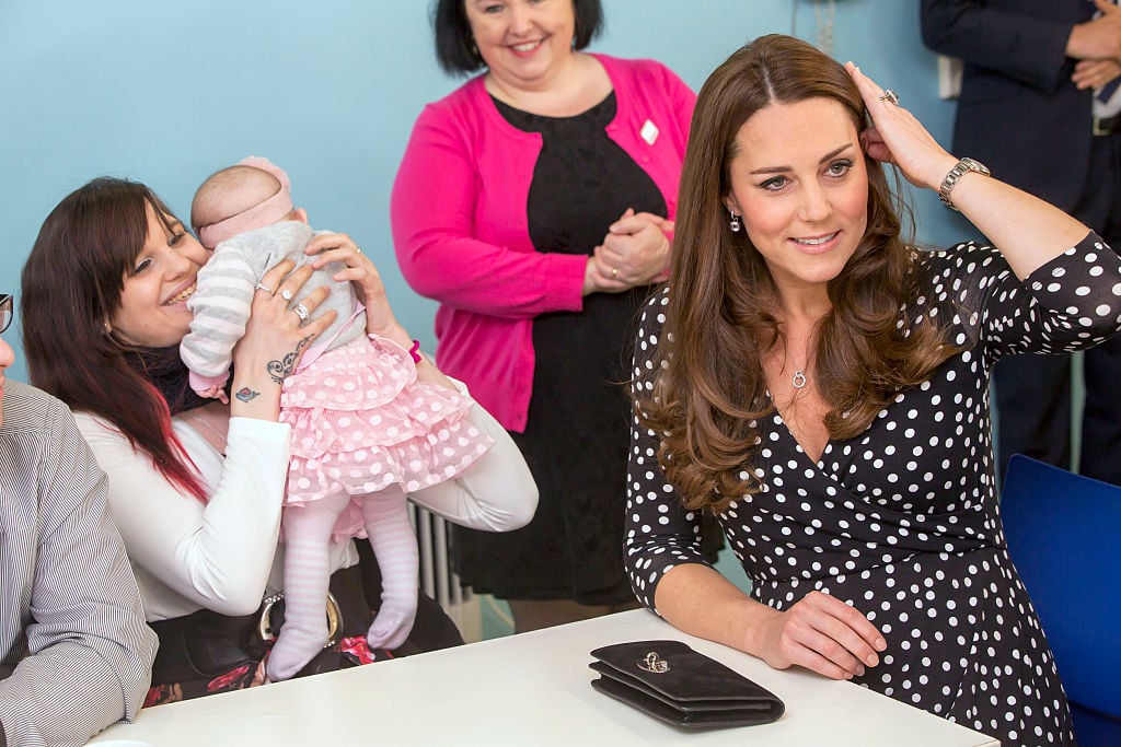 Kate Middleton at children's center