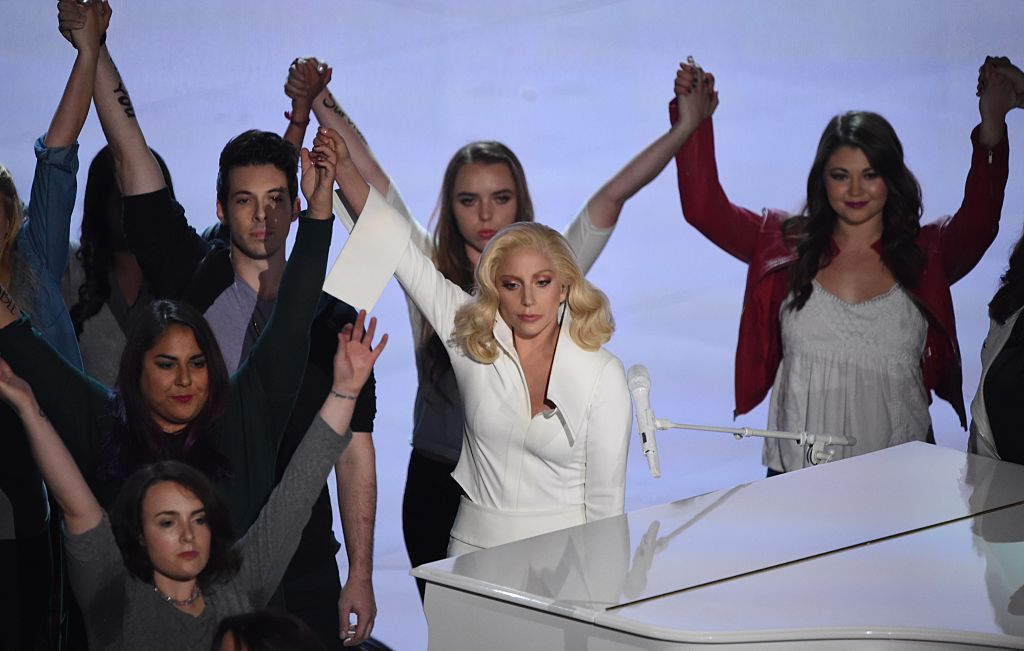 Lady Gaga at Oscars