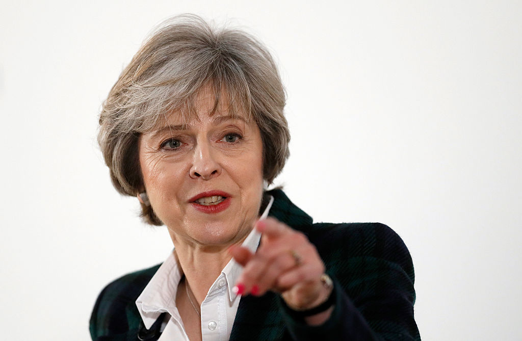 British Prime Minister Theresa May
