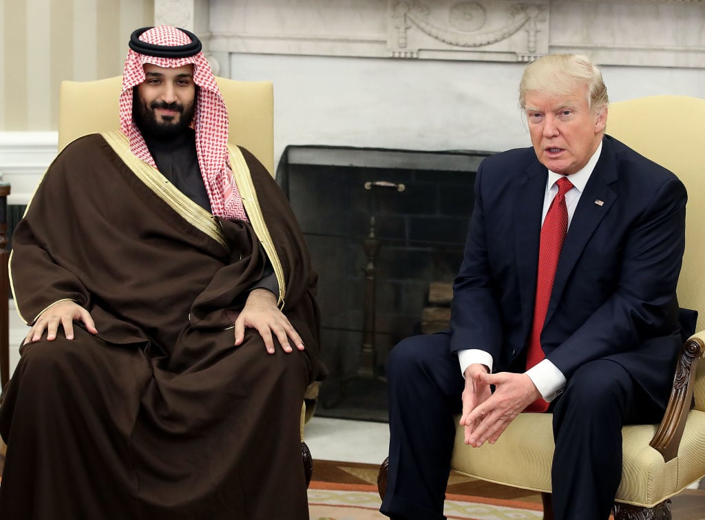 Trump and bin Salman