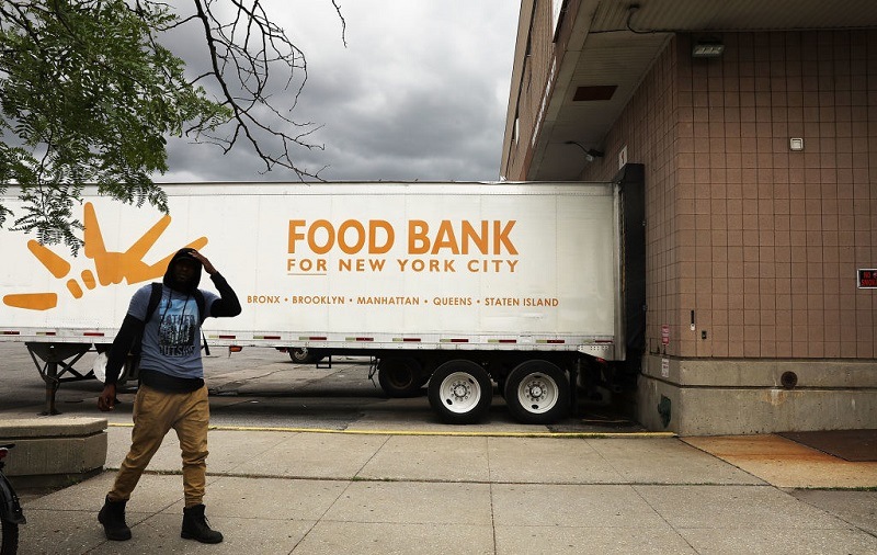 Food bank truck